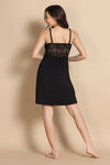 Zivame Lace N Mesh Babydoll - Black Beauty — thumbnail 4